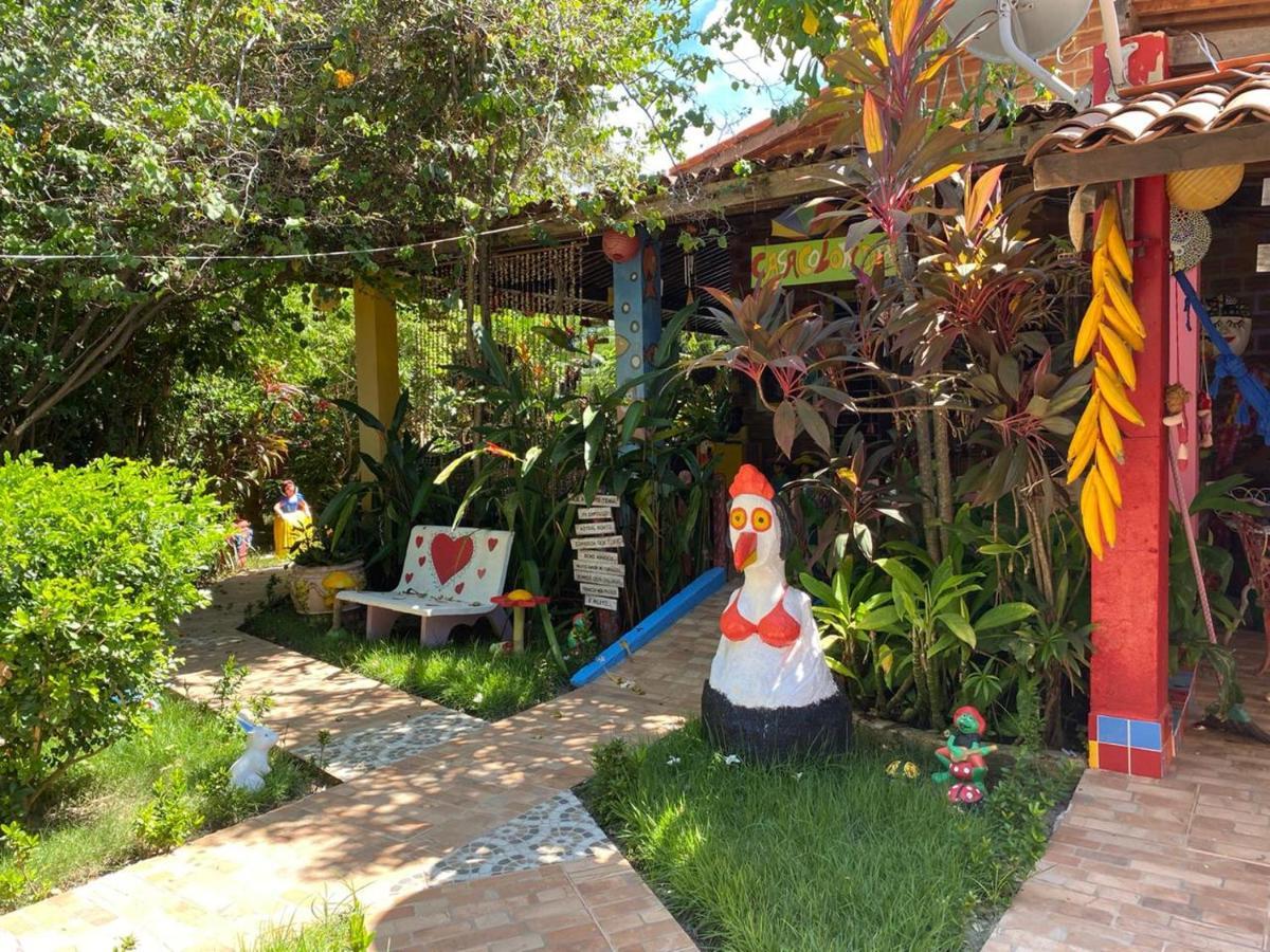 Pousada Casa Colorida Hotel ปอร์โต จิ กาลินญาส ภายนอก รูปภาพ