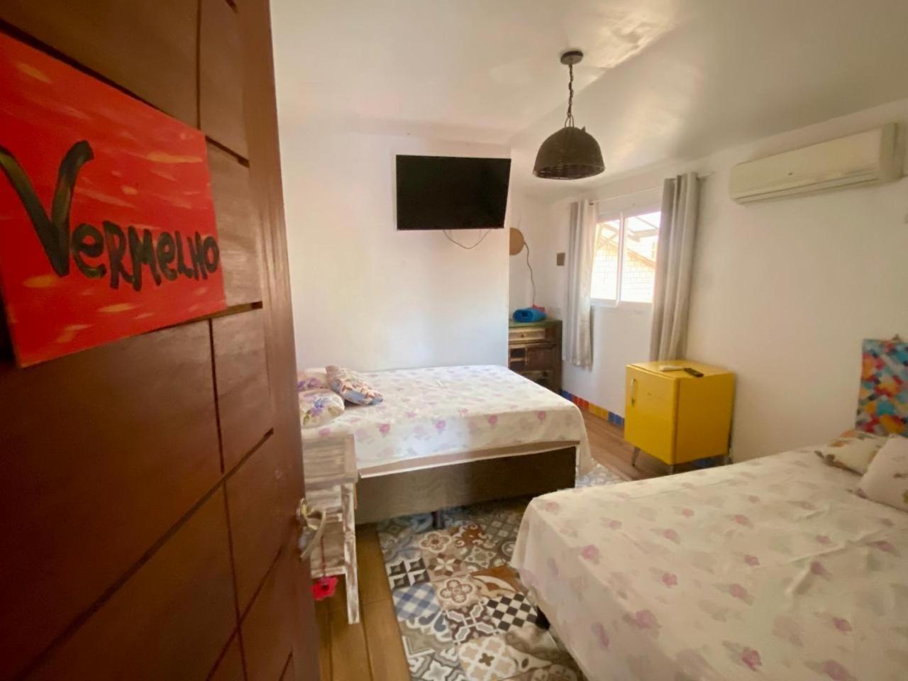 Pousada Casa Colorida Hotel ปอร์โต จิ กาลินญาส ภายนอก รูปภาพ