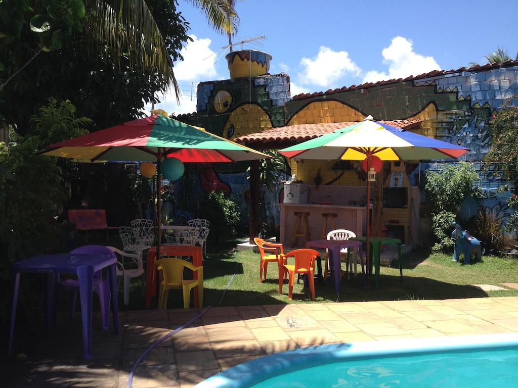 Pousada Casa Colorida Hotel ปอร์โต จิ กาลินญาส ภายนอก รูปภาพ